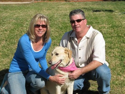 Dennis & Sonya with Lola