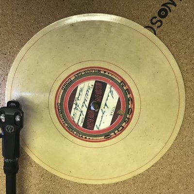 78rpm cardboard record transfer