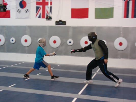 The Fencing Lesson