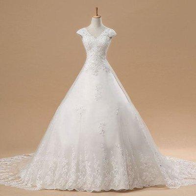 Tailored wedding gown