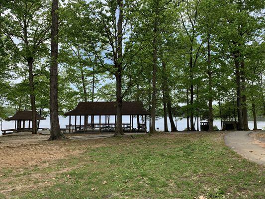 Plenty of pavilions for picnics