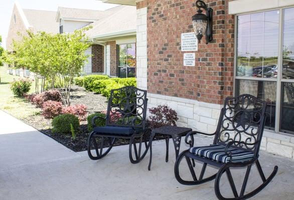 Legend Oaks Healthcare and Rehabilitation - Ennis Rocking Chairs