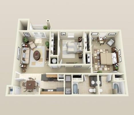 2 Bedroom Apartment