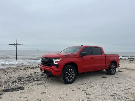 Cruising along the gulf coast.