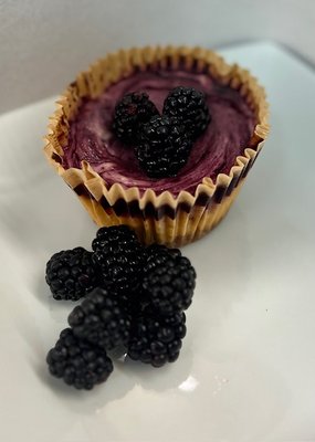 Blackberry Cheesecake! It was divine!