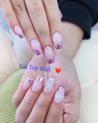 Chromes French nail