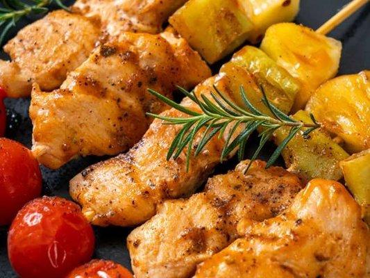 Pinchos de Pollo / Chicken Kebabs