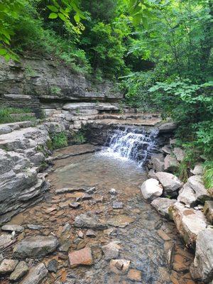 Plenty of waterfalls in the park