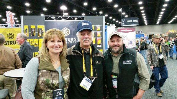 Having some laughs with Ralph & Vicki (Archers Choice) @ the ATA show.