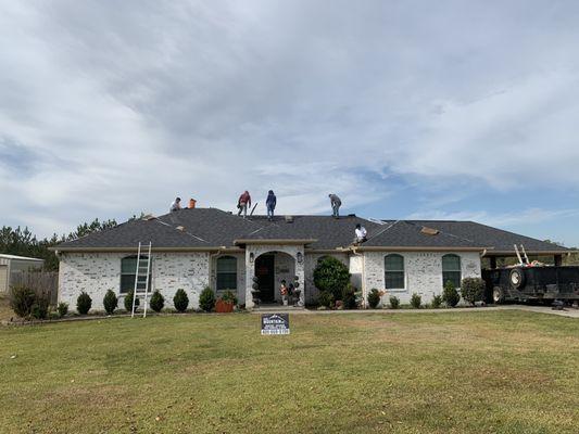 Post-tornado Roof Replacement