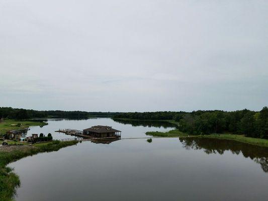 Another view of the Cascades boathouse