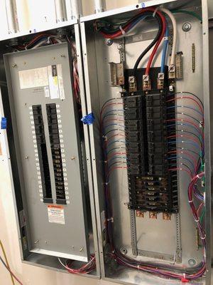 New Panels Wiring & Breakers.