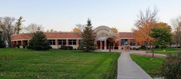 Shipman Library on Adrian College Campus