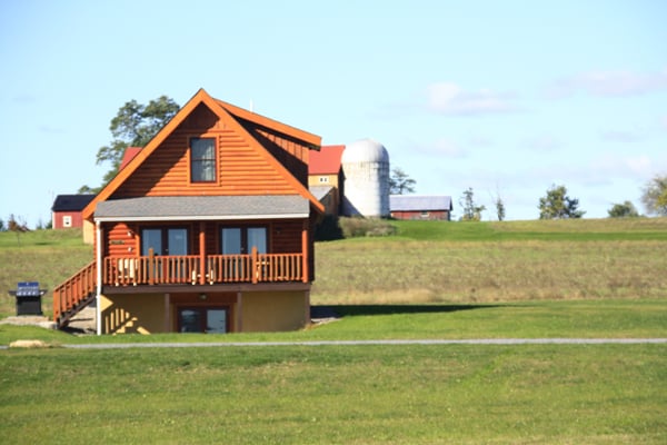 Otisco Log Cabin at Cobtree