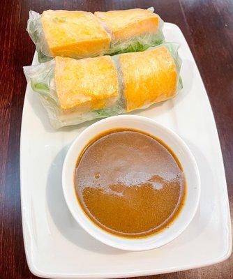 tofu spring rolls