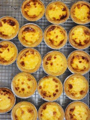 Portuguese egg tart.