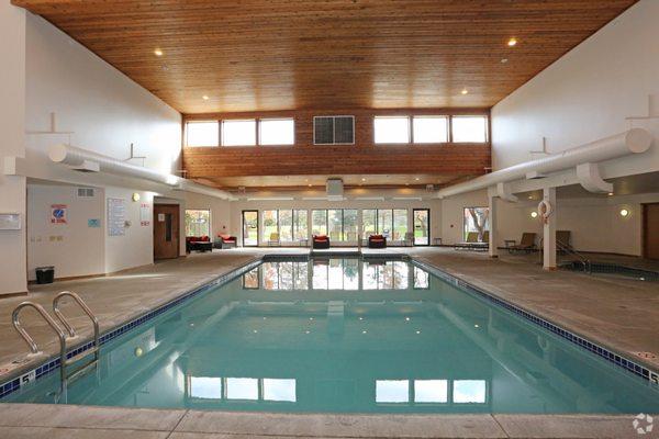 In-ground, heated, pool with 24-hour access