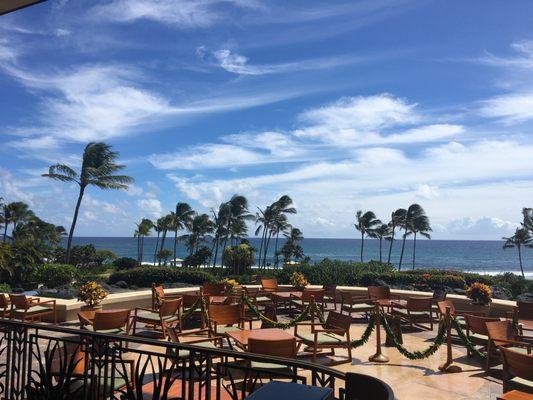 Gorgeous Ocean View at the Hyatt Kauai