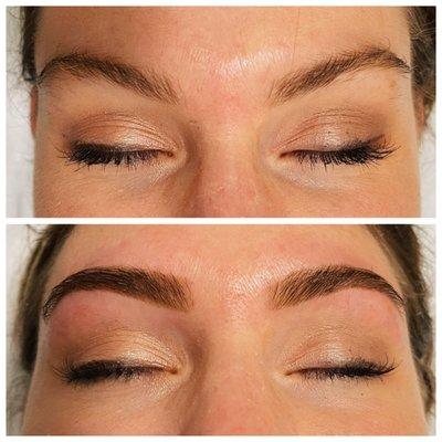 Brow tint and wax!