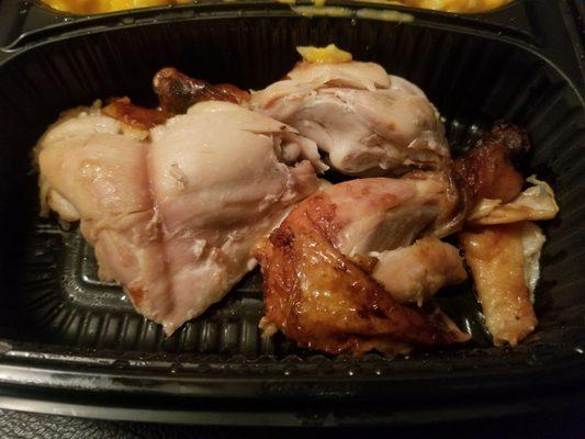 Disappointing 3 pc dark meat