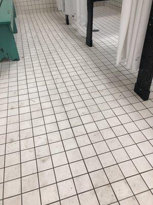 Bathroom floors