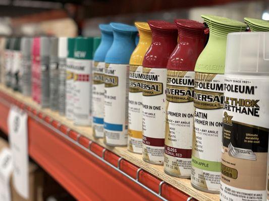 paint and paint supplies