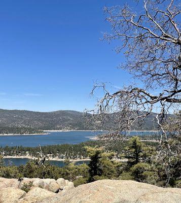 View near the base of Castle Rock