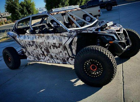 Tan camo can am