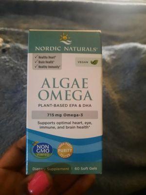 The best brand and alternative for fish oil pills. Your welcome if you didn't know.