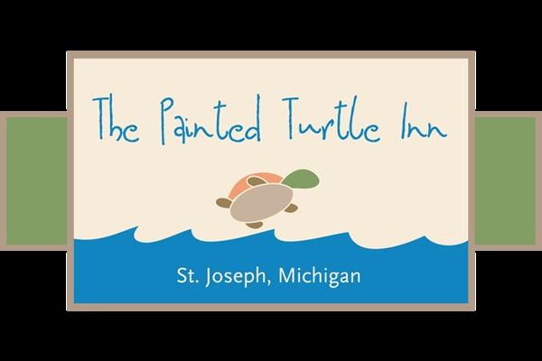 This is the logo for the Painted Turtle Inn.  The road sign is very similar.