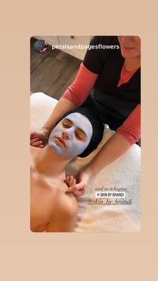 Acne facial