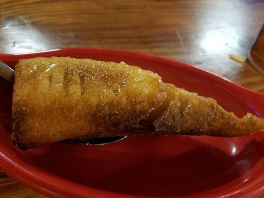 Xango, deep fried cheesecake