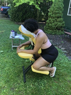 Private Chair Massage Event