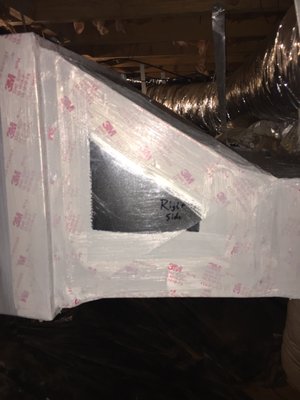 Are Your Sheet Metal Transitions Double Sealed?  Probably Not, but My Installations Are Always Double Sealed to Prevent Air Leakage.