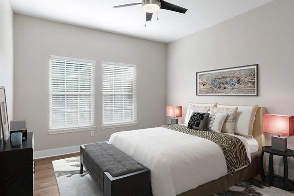 Bedroom - The Grove at Cherry Creek Park Apartments