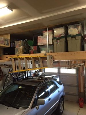 overhead storage