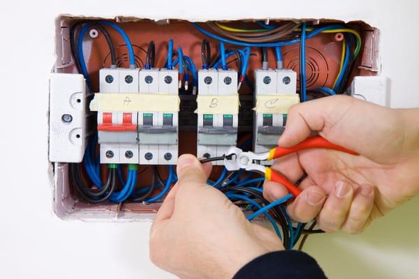 Electrical panels can be dangerous for amateurs to deal with - don't get electrocuted and give us a call!