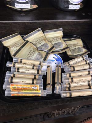 New pre-rolls in stock along with Organa Budz flower