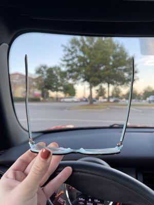 Messed up glasses (2nd pair!!!)