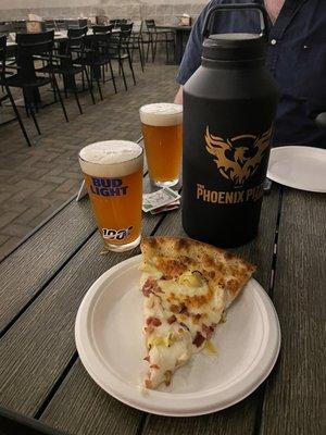 Pizza & Growler of Beer