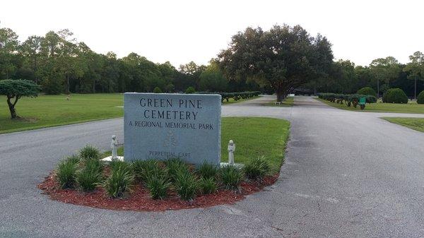 cemetery main entrance