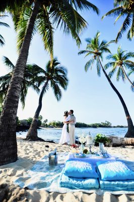 Romantic Beach Picnic