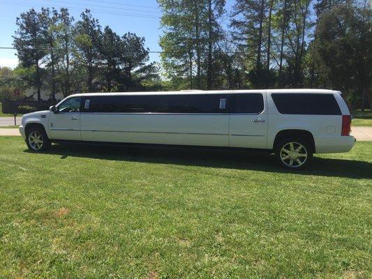 18-20 passengers Cadillac Escalade Stretch Limousine