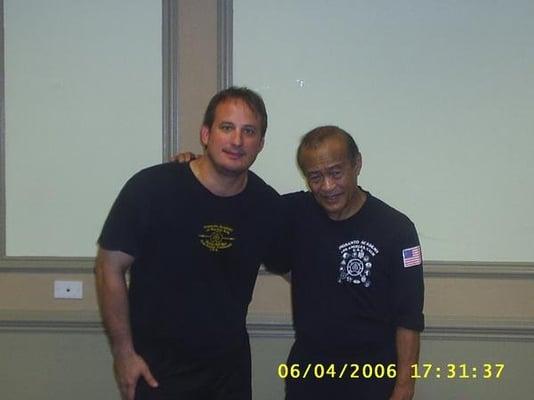 Guro Dan Inosanto and Guro Michael Vincent