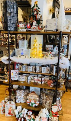 Winter and holiday wares and decorations