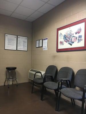 Waiting area