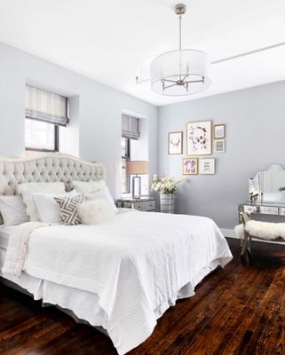 Gorgeous bedroom renovation done by Apartment Turnover Team in the Flatiron District with Compass Agent Shari Matluck