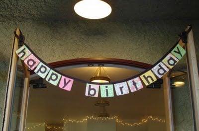 Girl Birthday Banner