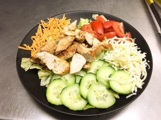 Our Grilled Chicken Salad is a must ! Get yours now for only $6.99.