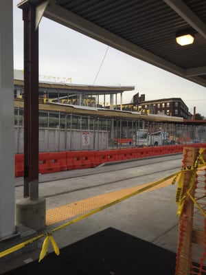 Center terminal under construction